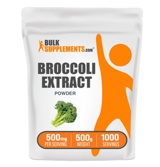 Broccoli Extract Powder 500mg by Bulksupplements.com