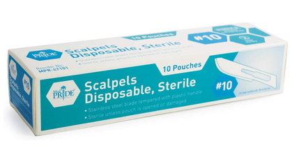 MEDPRIDE Disposable Sterile Scalpels #10