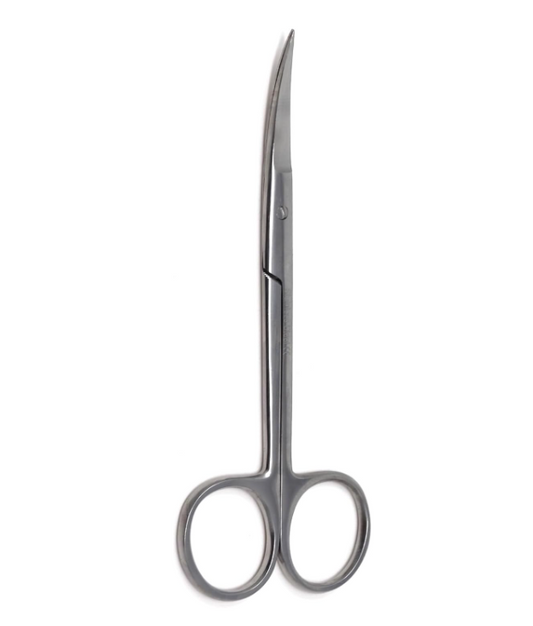 Sterile Micro Dissecting Scissors 4.5" Curved Fine Point